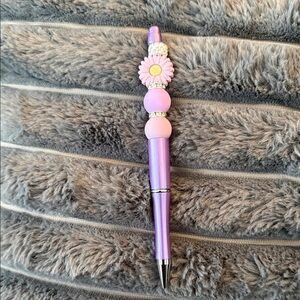 Purple and Pink Decorative Pen